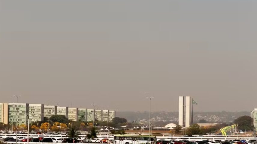 Esplanada dos Ministérios e o Congresso Nacional, em Brasília (Foto: Bruno Peres/Agência Brasil)