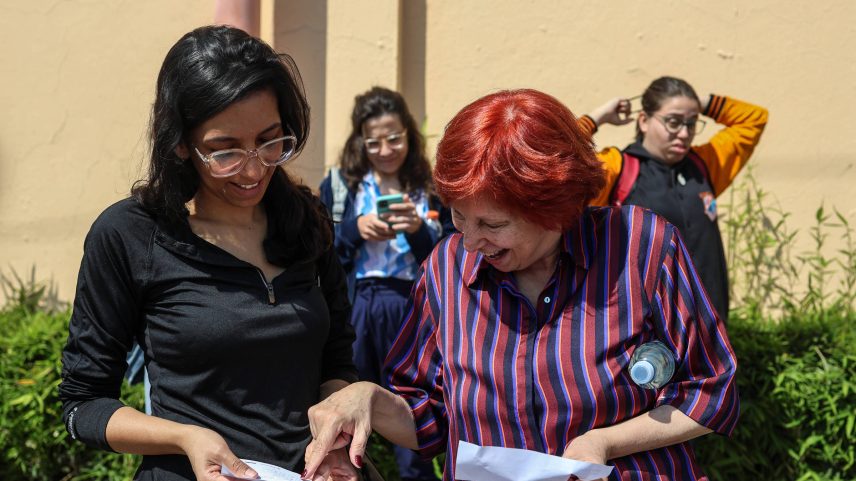 Participantes da primeira edição do CNU na Unip Barra funda, escola que teve o maior número de candidatos em São Paulo (Foto: Felipe Iruatã/Folhapress)