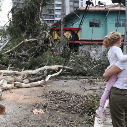 Defesa Civil prevê ventos fortes em São Paulo entre domingo e segunda-feira