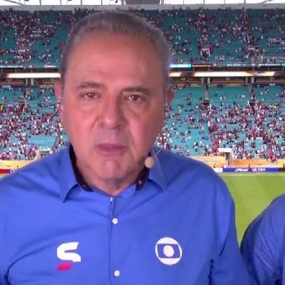 Luis Roberto é criticado nas redes sociais após narração de jogo do Flamengo