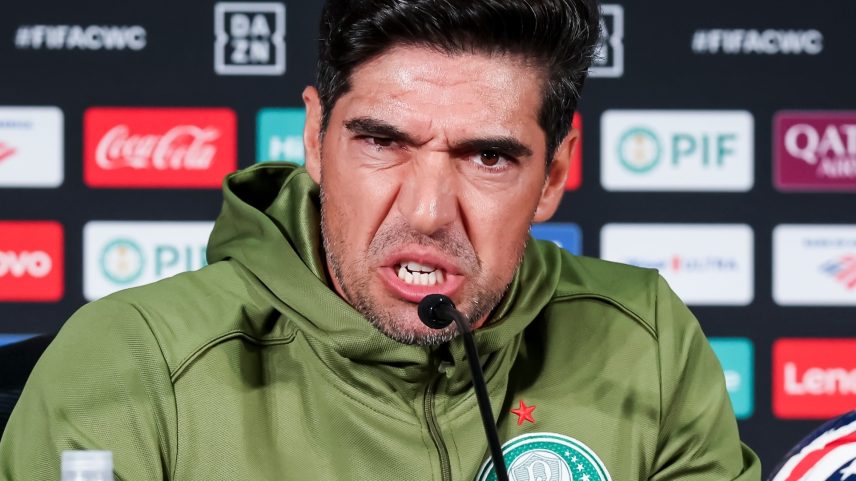 Abel Ferreira não gostou da repercussão da imprensa sobre fala de Estêvão (Foto: Ira L. Black - FIFA/FIFA via Getty Images)