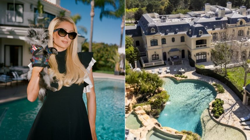 Paris Hilton compra mansão de R$ 347 milhões de Mark Wahlberg (Foto: Rosie Marks/The New York Times — Reprodução/Luxury Homes)
