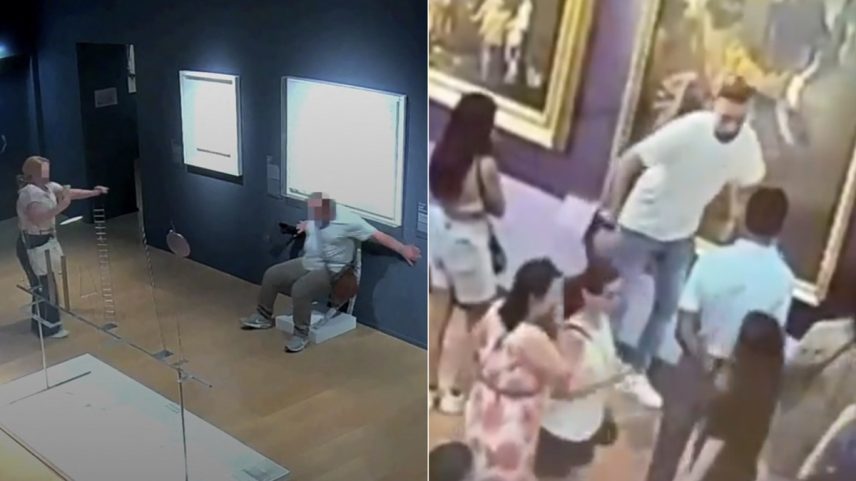 Acidentes desastrosos em museus pelo mundo (Foto: Reprodução)