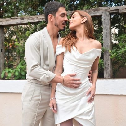 Gio Lancellotti e Gabriel David celebram festa de boas-vindas para o casamento