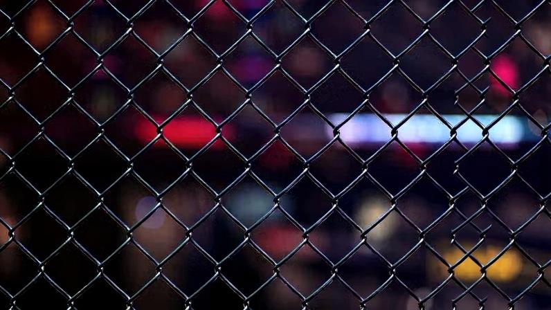 A general view of the Octagon prior to the UFC 273 event at VyStar Veterans Memorial Arena on April 09, 2022 in Jacksonville, Florida.