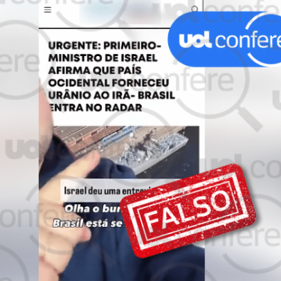 Netanyahu nega que país ocidental tenha fornecido urânio ao Irã