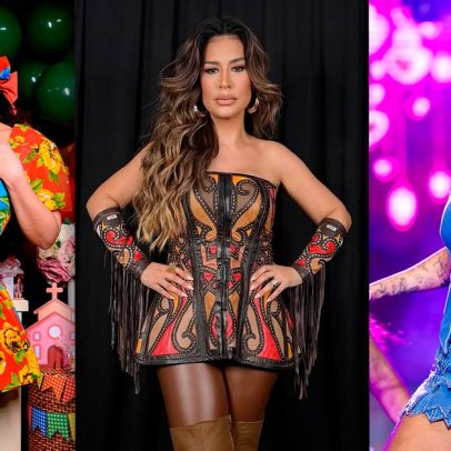 Famosas arrasam em looks juninos e se destacam nas festas de São João