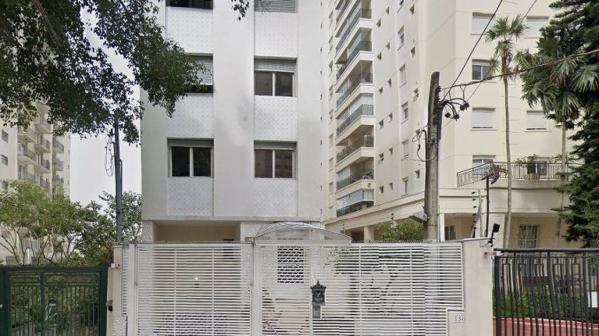 Condomínio onde o crime ocorreu, na rua Conde de Irajá, na Vila Mariana (Foto: Reprodução/Google Street View)