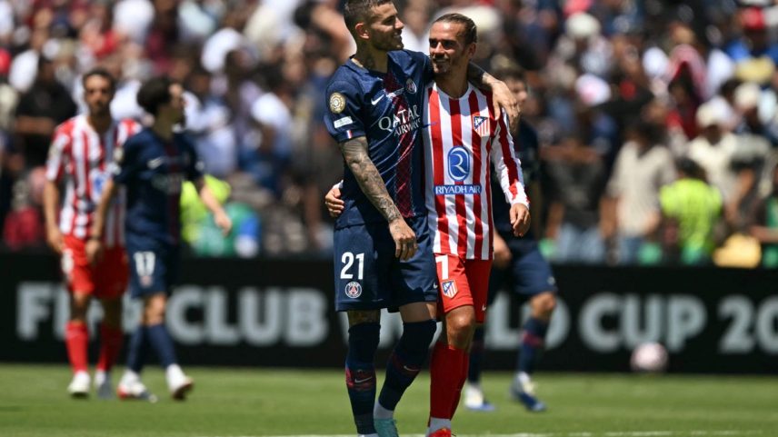 Lucas Hernández foi liberado para acompanhar o nascimento da filha (Foto: Yuri CORTEZ / AFP)