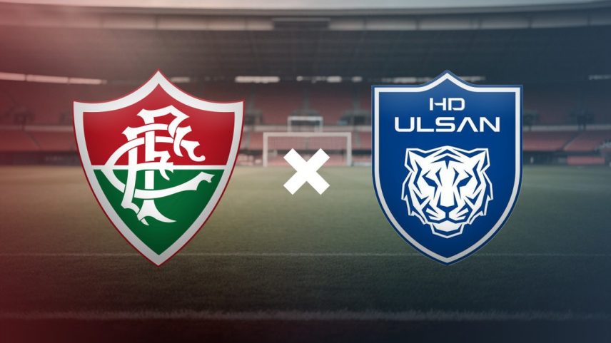 Fluminense x Ulsan HD (Foto: Editoria de Arte)