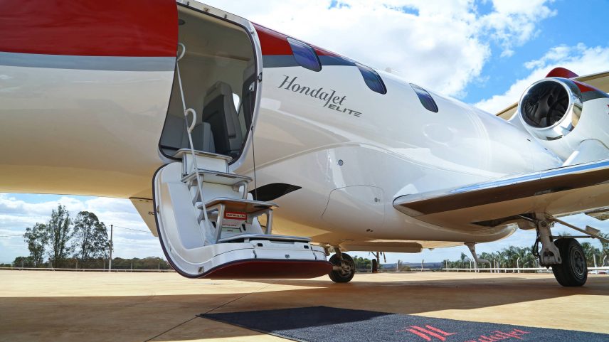 Jato leve HondaJet Elite S, fabricado pela Honda Aircraft Company (Foto: Divulgação/Líder)