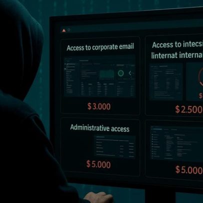 Cibercriminosos compram acessos de empresas na Deep Web