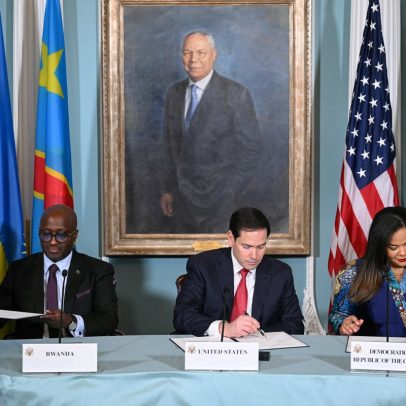Ruanda e Congo assinam acordo em Washington para pôr fim a conflitos regionais