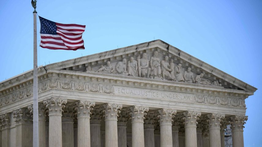 Suprema Corte dos EUA, em Washington (Foto: Drew ANGERER / AFP)
