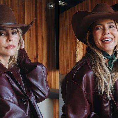 Paolla Oliveira encanta fãs com fotos deslumbrantes de cowgirl em novo álbum