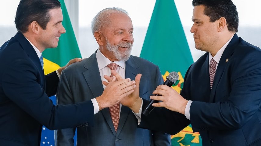 Lula, Motta e Alcolumbre: o fim da lua de mel (Foto: Ricardo Stuckert/PR)