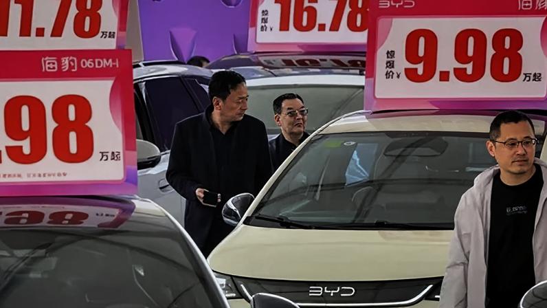 Almost half of all cars sold in China last year were electric