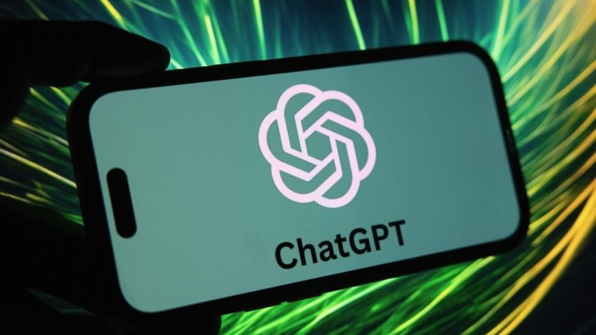 Logo do ChatGPT em um smartphone (Foto: Andrey Rudakov/Bloomberg)