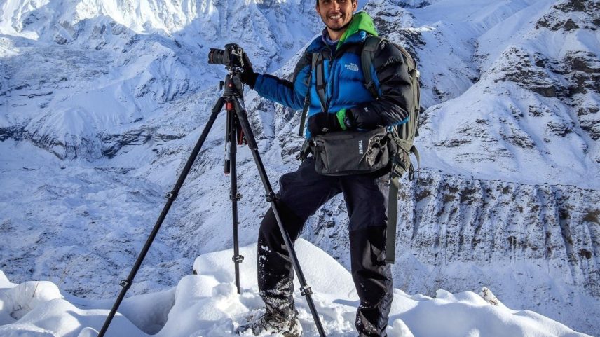 Edson Vandeira, fotógrafo e montanhista brasileiro que está desaparecido no Peru (Foto: Reprodução/Redes Sociais)