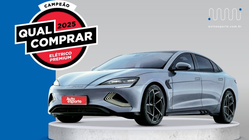 BYD Seal vai de 0 a 100 km/h em 3,8 segundos — Foto: Divulgação