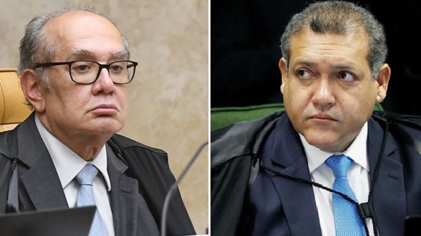 Ministros Gilmar Mendes e Kassio Nunes Marques (Foto: Montagem O GLOBO)