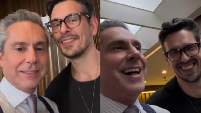 Alexandre Nero e João Vicente de Castro (Foto: Reprodução/ Instagram)