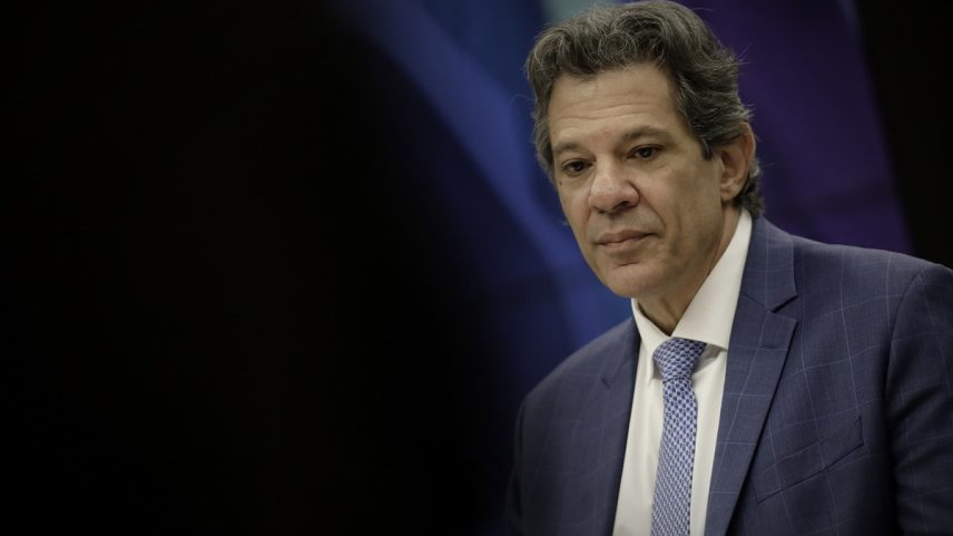 Ministro da Fazenda, Fernando Haddad, em audiência na Câmara (Foto: Cristiano Mariz/Agência O Globo)