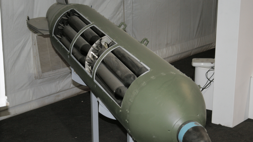 Tipo de bomba de fragmentação (Foto: Reprodução / Wikimedia Commons / aick, CC BY-SA 3.0)