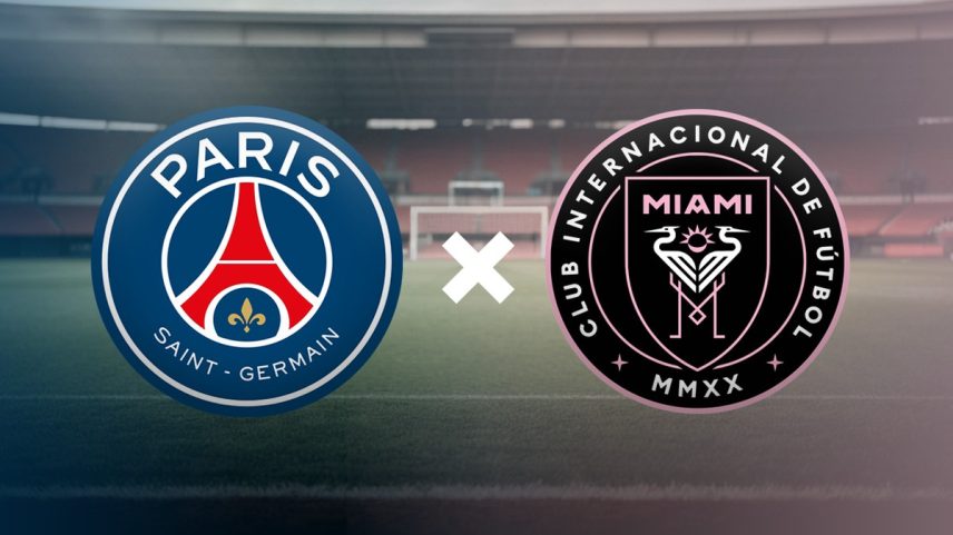PSG-FRA X Inter Miami-EUA — Foto: Editoria de Artes