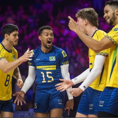 Brasil vence Itália por 3 a 2 após broncas de Bernardinho na partida