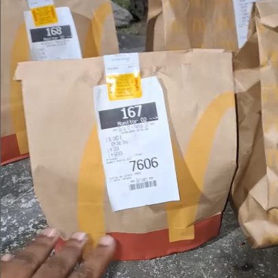 Jovem viraliza ao comer lanches de pedidos falsos e polícia inicia investigação