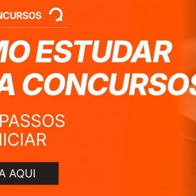 Como iniciar os estudos para concurso em 2026: dicas práticas