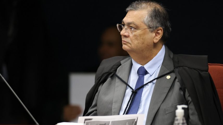 Flavio Dino durante o segundo dia de julgamento no STF sobre trama golpista (Foto: Antonio Augusto/STF)