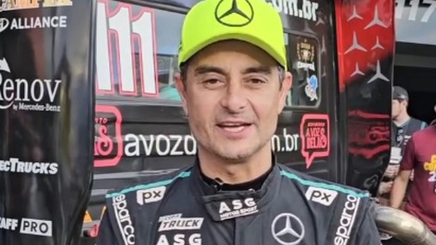 Piloto Roberval Andrade já foi campeão na Fórmula Truck (Foto: Reprodução)
