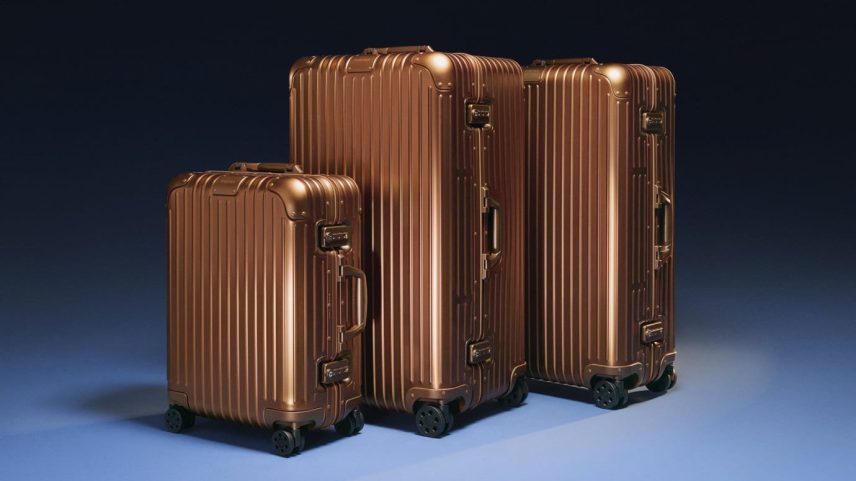 Rimowa: Original Bronze está disponível em três tamanhos (Foto: Divulgação)