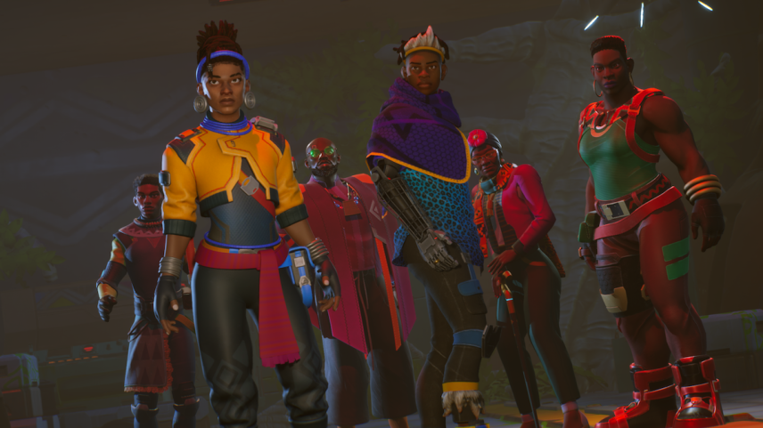 Screenshot do "Relooted", um novo jogo do desenvolvedor sul-africano de videogames Nyamakop. (Foto: Nyamakop/Epic Games)