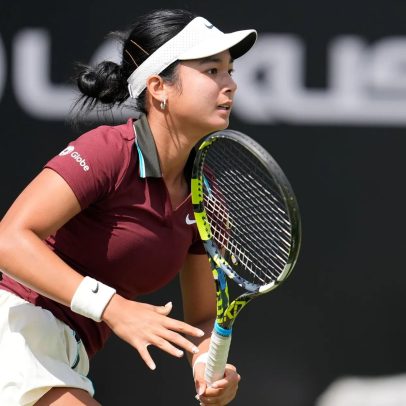 Eala avança para semifinais em Eastbourne após abandono de Krejcikova por lesão