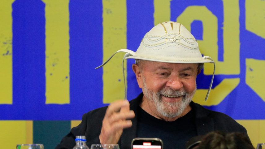Lula durante evento de sua pré-campanha em Maceió, Alagoas (Foto: Pei Fon/Zimel Press/Agência O Globo)