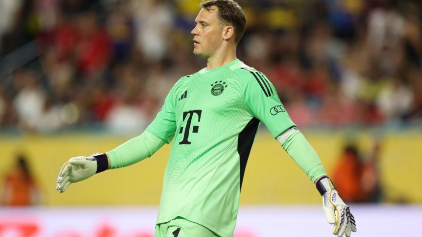 Manuel Neuer, goleiro do Bayern de Munique, em partida contra o Boca Juniors no Mundial de Clubes (Foto: Kevin C. Cox/Getty Images via AFP)
