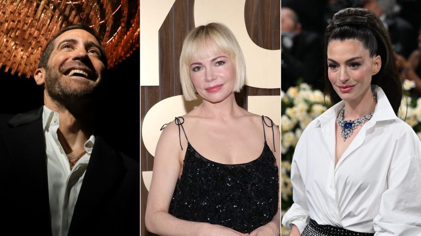 Jake Gyllenhaal, Michelle Williams e Anne Hathaway atuaram em 'O segredo de Brokeback Mountain' (Foto: Sinna Nasseri/The New York Times — Jerritt Clark/Getty Images/AFP — Nina Westervelt/The New York Times)