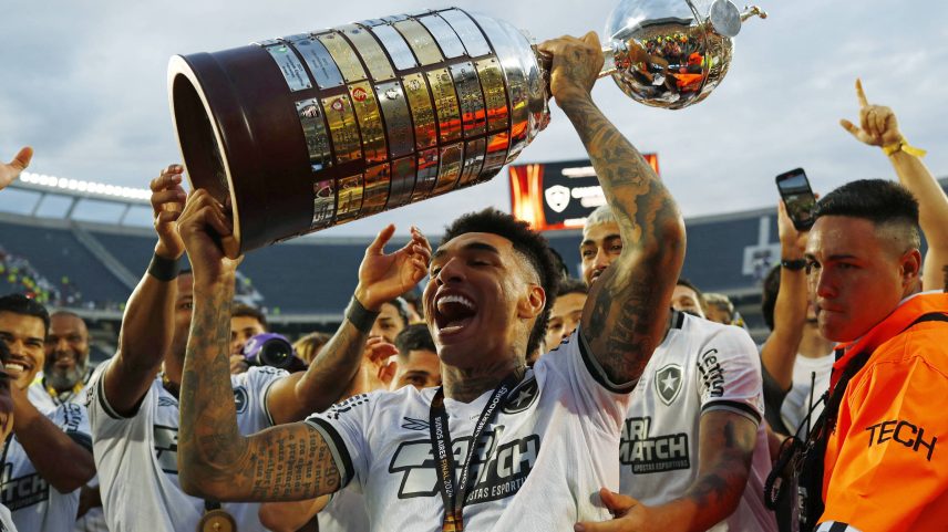 Botafogo é o atual campeão da Libertadores: Paramount não renovará competição (Foto: Matias Baglietto/Reuters)