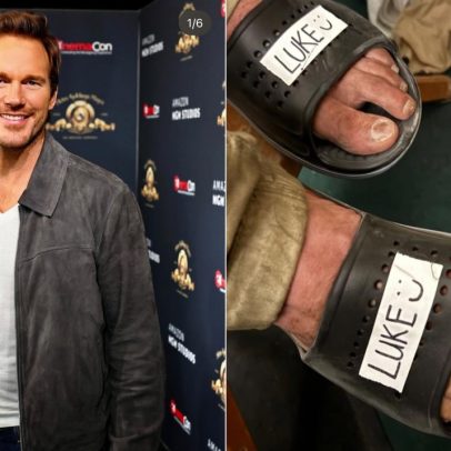 Chris Pratt surpreende ao revelar pé de Luke Hemsworth em gravação de série