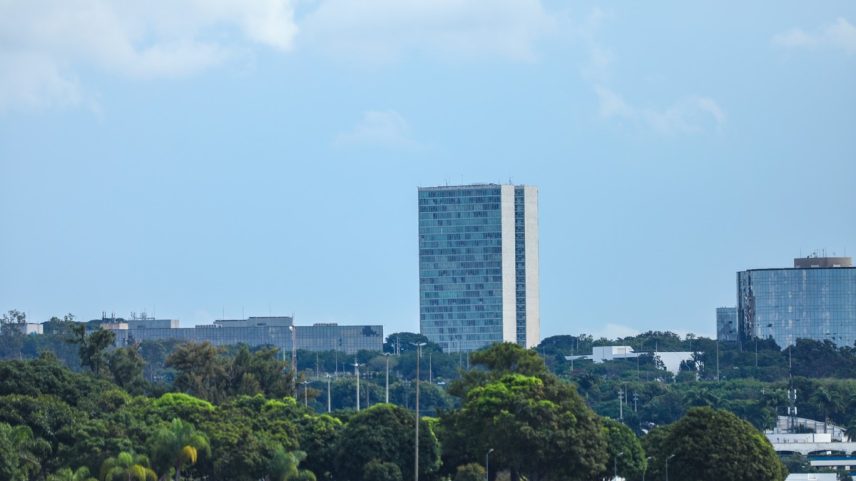 Distrito Federal - Brasília vista do lago Paranoá. Sede do Banco Central — Foto: Brenno Carvalho / Agência O Globo