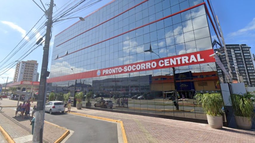 Pronto-Socorro Central de Praia Grande (Foto: Reprodução/Google Street View)