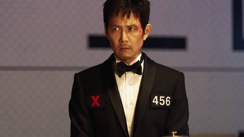 Ator Lee Jung-jae, que vive o jogador 456, em cena da terceira temporada de 'Round 6' (Foto: No Ju-han/Divulgação)