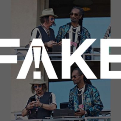 Snoop Dogg e Johnny Depp não vestiram camisa do Botafogo, é #FAKE