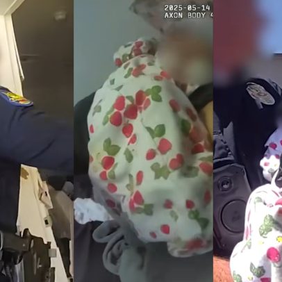 Policiais dos EUA resgatam bebê desidratado ao lado de mãe falecida em acidente