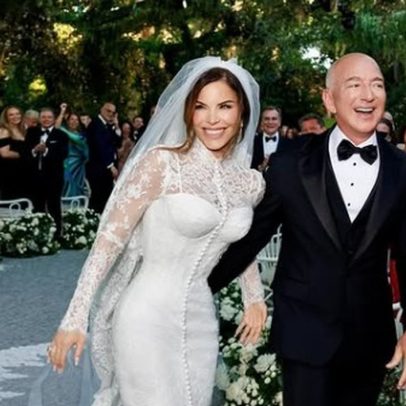 Lauren Sánchez se inspira em ícones da moda para seu vestido de casamento com Jeff Bezos