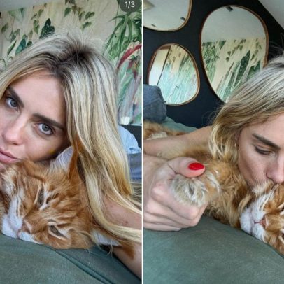 Carolina Dieckmann e seu pet encantam seguidores com semelhança impressionante
