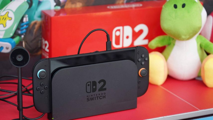 Nintendo Switch 2 na vitrine exposição de loja em Tóquio (Foto: Kazuhiro Nogi - 5.jun.25/AFP)